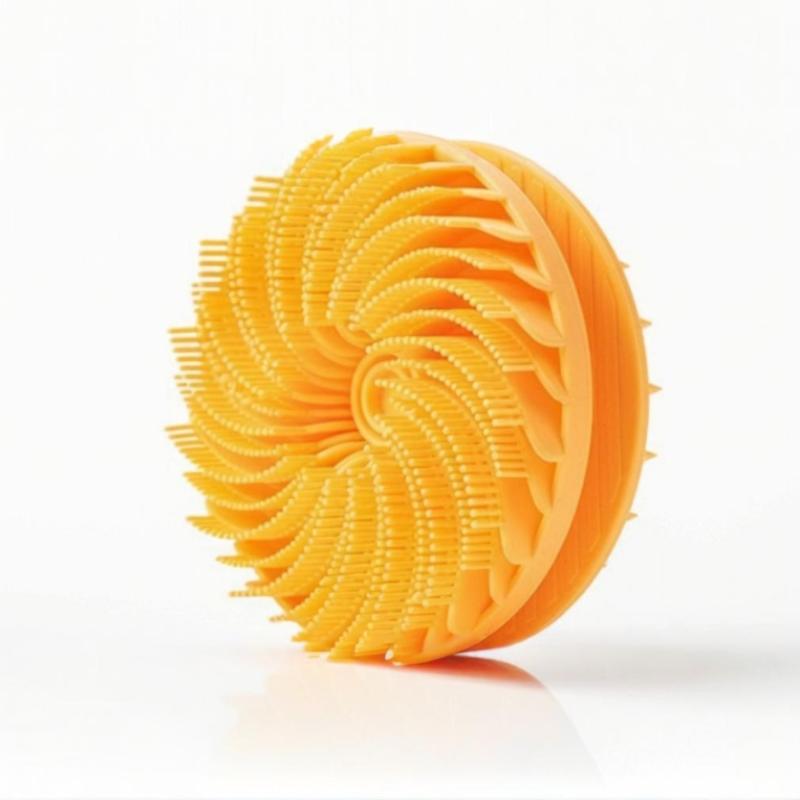 Soft Silicone Body Scrubber Scalp Exfoliating Non-irritating Body Wash Massager Bath Shower Skin Care Tool