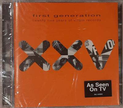 CD VARIOUS - First Generation: Virgin 25 Ye  724384658922 Virgin 1998 US Dance & Electronica Used