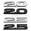 Neues Auto Styling 3D 2.0 2.5 Skyactive Metall Chrom Zinklegierung Emblem Auto Karosserie Abzeichen Aufkleber für Mazda 3 CX-3 CX-5 RX-8 RX-5