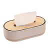 B0KB Stylish Bamboos Handwoven Materials Tissue Storage Box Home Accessory for Natural Living Space Saving Designs Gifts