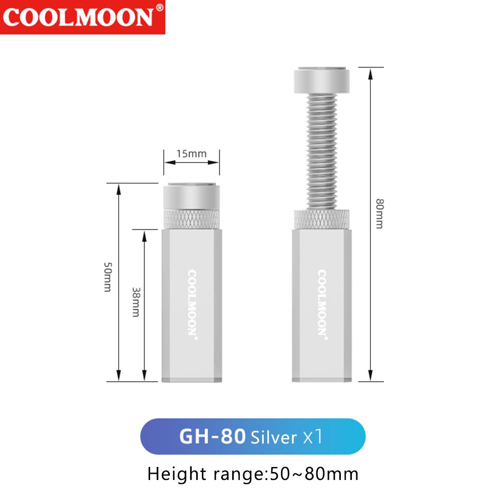 Video Card GPU Holder Vertical Telescopic Rotating Aluminum Alloy Graphics Card Support Stand Desktop PC Case Video Card Bracket