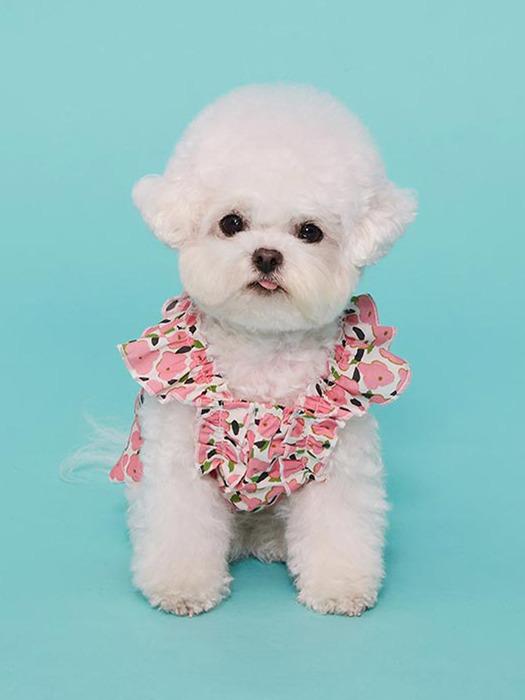 MIMINKO Floral Ruffle Nashi Blouse [DW3MB1230]