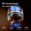 4th Gen Jellyfish RGB Light Bluetooth Subwoofer with White Noise