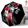 1pc Assassin's Creed Self-Folding Umbrella, 8-Bone Compact Travel Umbrella, Durable Plastic And Iron Frame104