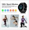 2025 Smart Watch Women Men Full Touch Screen Bluetooth 5.2 Call Waterproof Watches Sports Fitness Tracker Factory IP67 ZL02 New