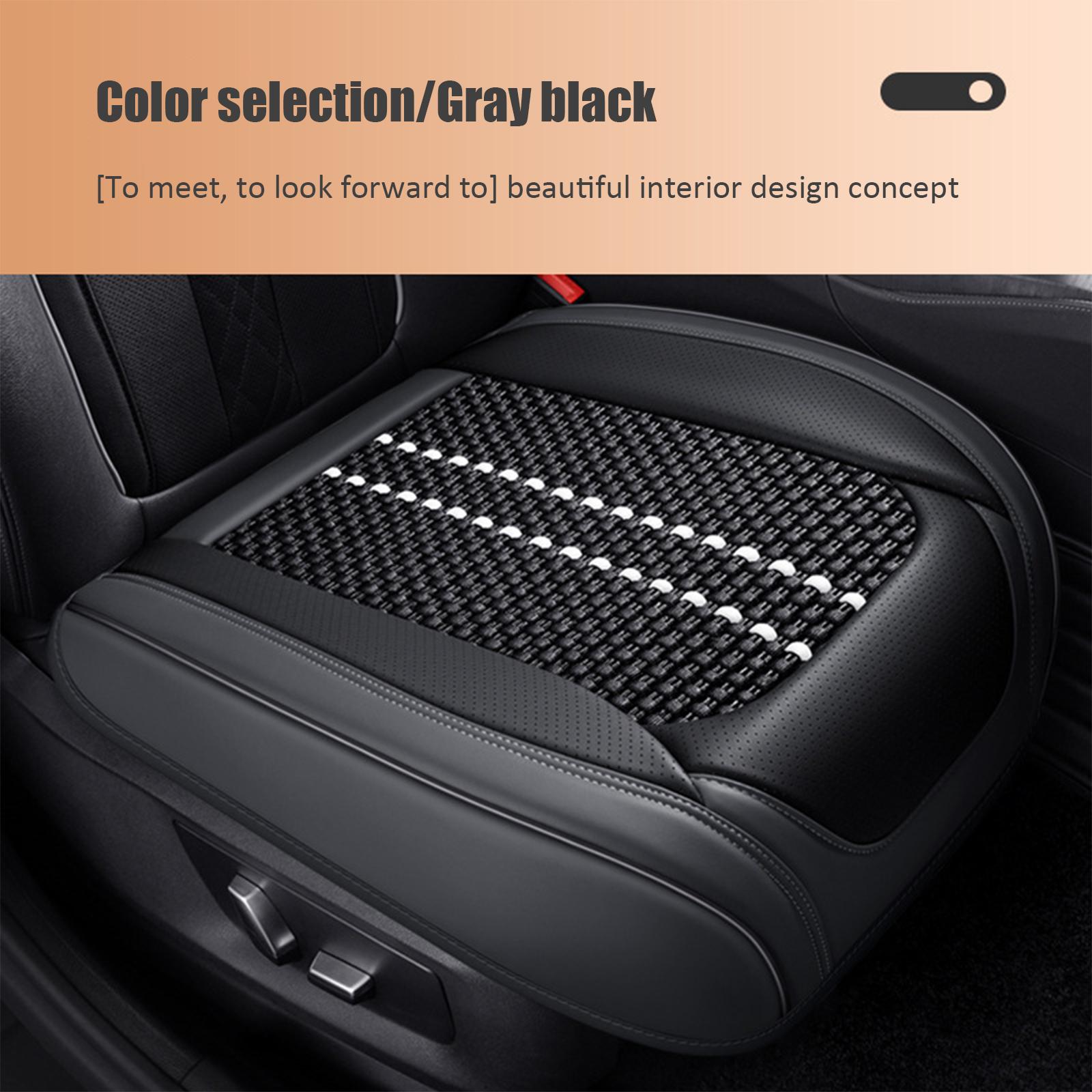 

Новый полностью обернутый чехол для автомобильного сиденья с дышащим отверстием из полиуретана, подушка для переднего сиденья автомобиля, универсальная противоскользящая защита для автомобильного сиденья на все времена года