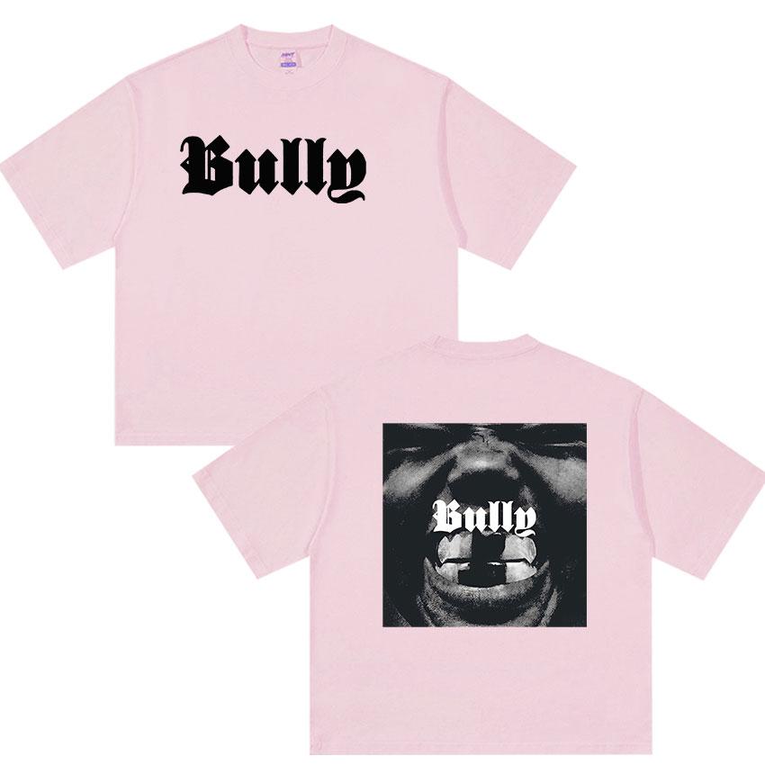 New Album Bully Kanye West Graphic Tshirt UNISEXs Rap Gothic Fashion Oversized Cotton Tshirts Retro Hiphop Clothing Tops