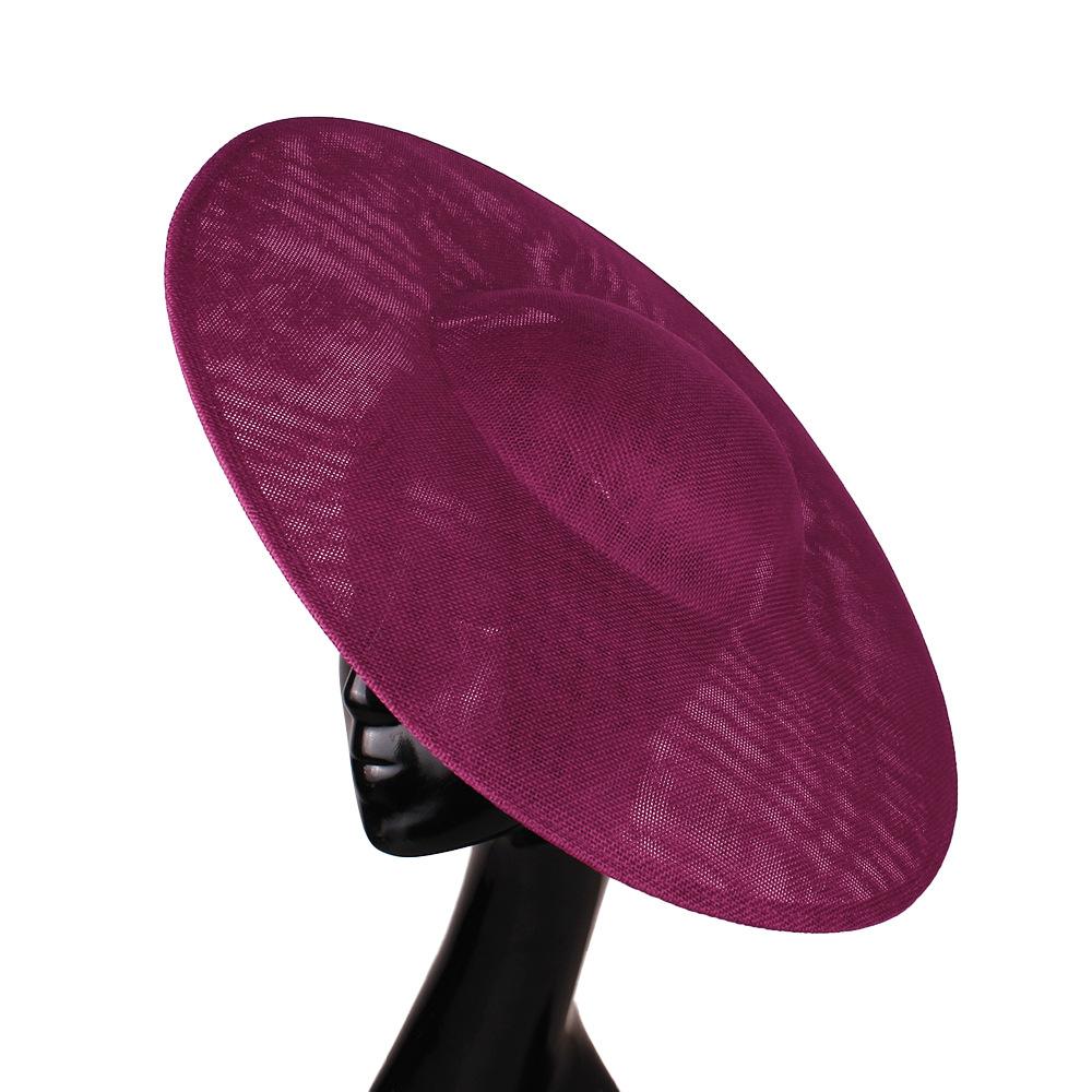 

New Hat Bottom Diameter 40 Cm Imitation Hemp Hat Mop Diy Handmade Hat + Accessories First-Hand Direct Sales