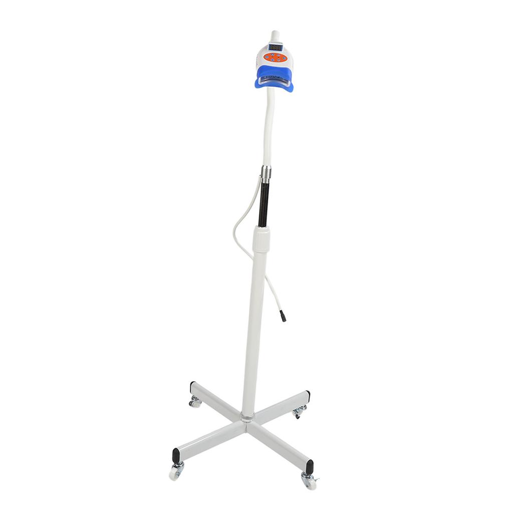 Teeth Whitening Machine with Mobile Wheels 3 Colors Teeth Bleaching Lamp 110‑240V US Plug