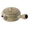 Tokoname-yaki Teapot, Tosen, Midori-renkomi, 300ml, Ceramesh Finish, Suitable for Gyokuro and Kabusecha Tea, Made In Japan, Boxed, Tk001