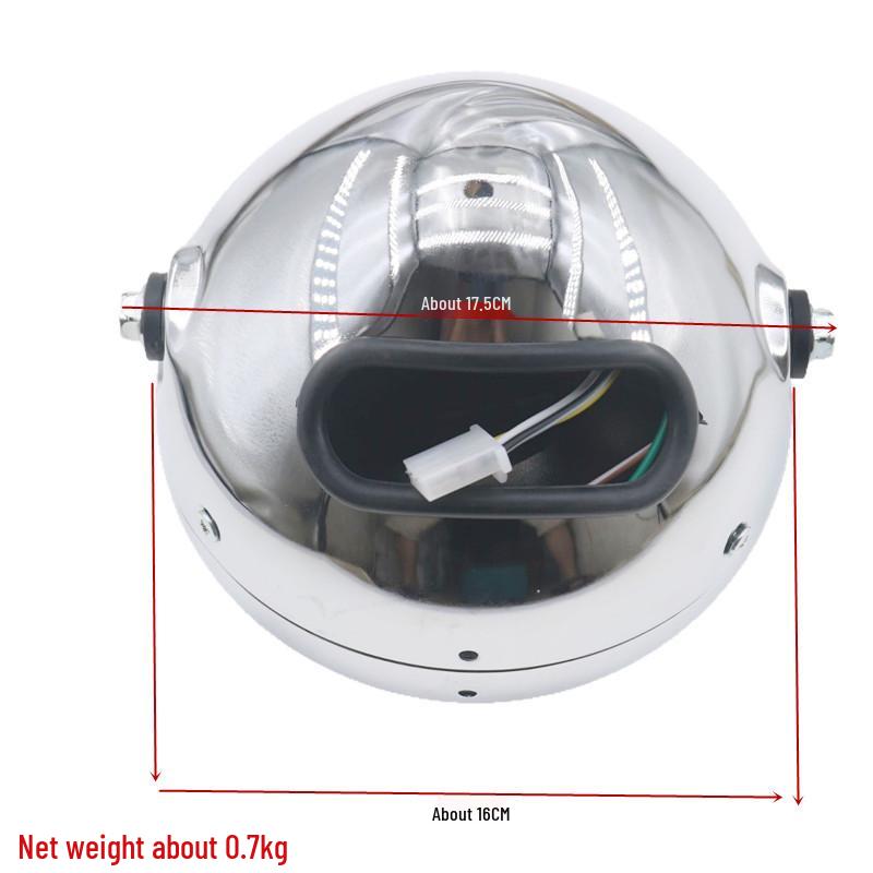 High-Quality Suzuki GN Motorcycle Headlight Assembly with Built-in Bulb
