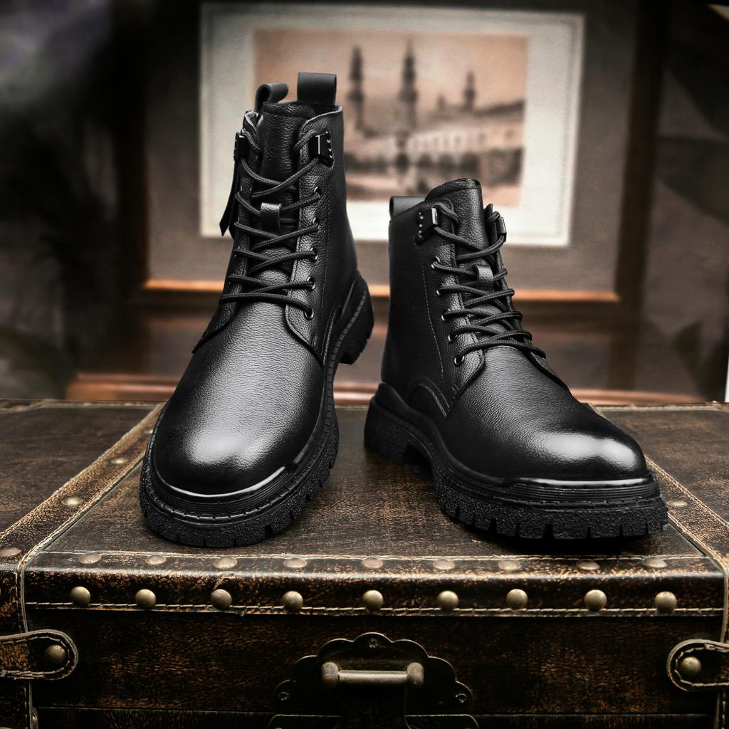 Unisex Martin Boots High Top Shoes Fashion Style Winter Walking and Commuting Casual Outdoor Travel Daily Boots Style Sizes 38-44