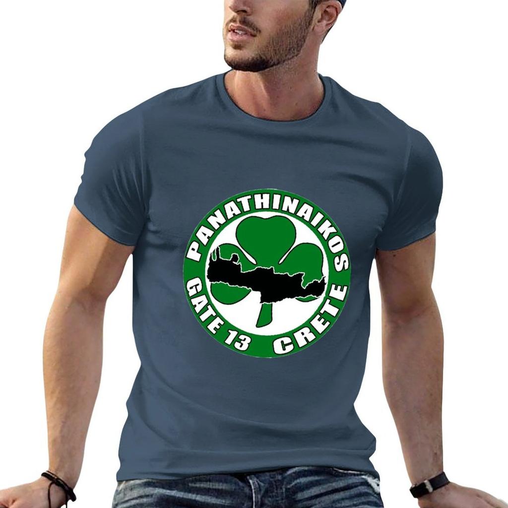 Panathinaikos Gate 13 Tshirt Large Size Basic Casual Tshirt