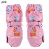 Children Winter Rabbit Gloves Baby Girls Waterproof Windproof Snow Gloves Kids Boy Thick Warm Ski Mitten For 2-6 Years Old