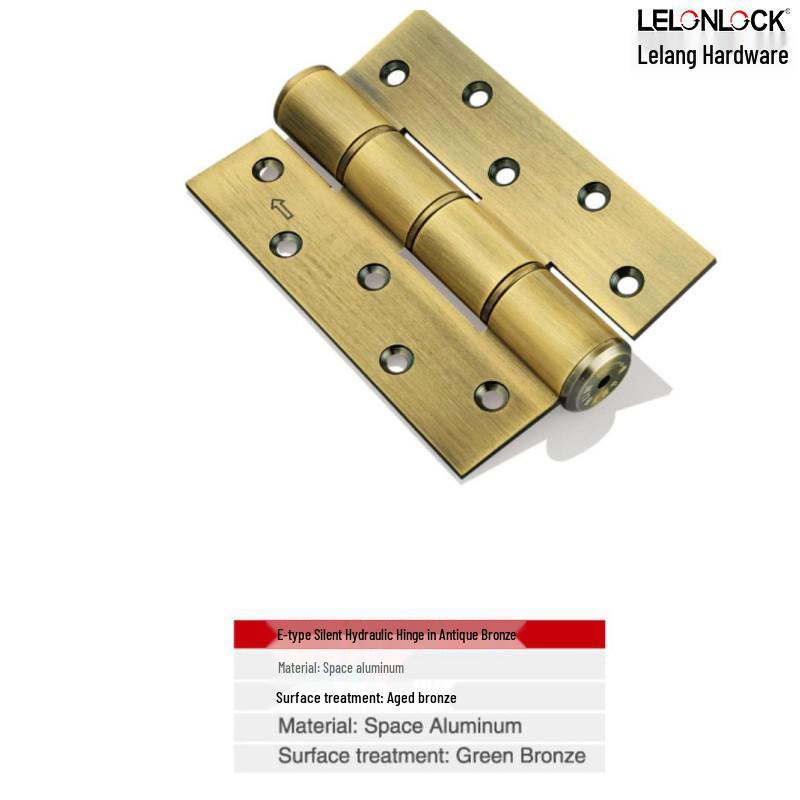 Hydraulische verdeckte Türscharniere mit automatischem Dämpfungsschließer - Universelle verdeckte Einsteckscharniere links/rechts