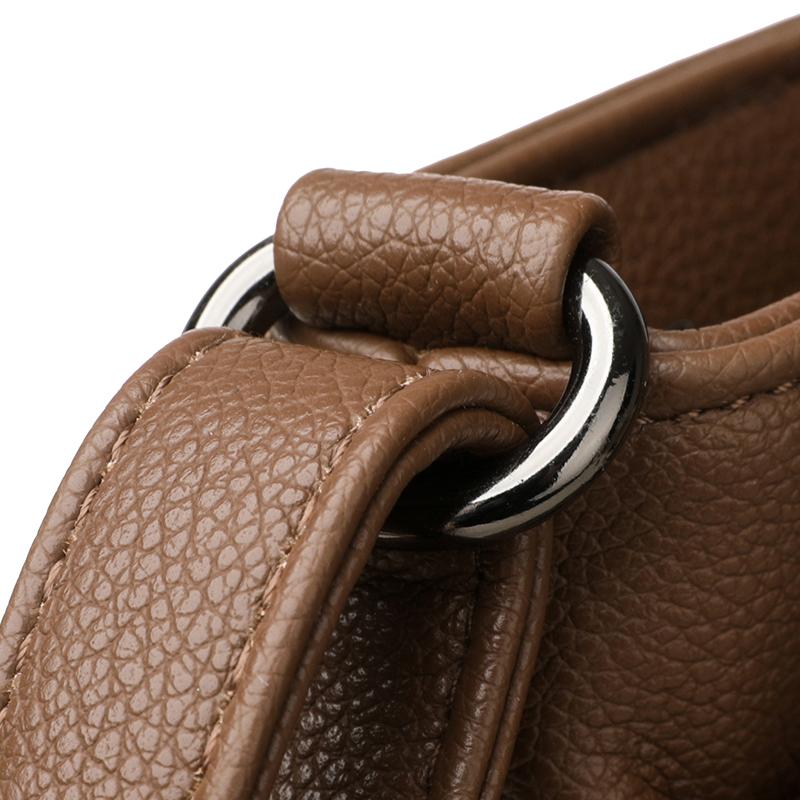 Fashion soft leather retro women's bag new Korean version shoulder bag casual fashion messenger women's bag
