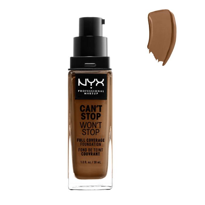 

Nyx Can Stop Won Stop Full Coverage Foundation Sienna 30ml
