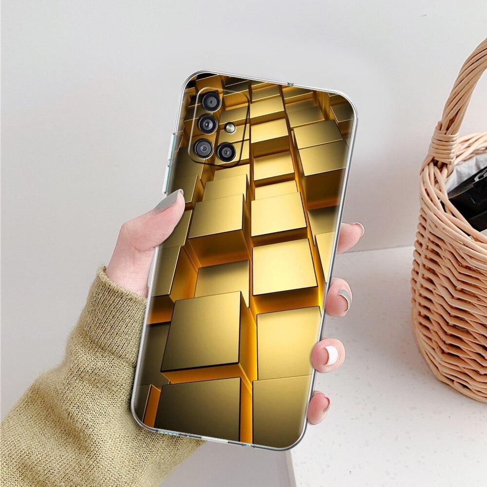 

Чехол для телефона Ace Of Diamonds In Gold Art для Samsung Galaxy A51 A71 A21S A12 A11 A31 A41 A52 A32 5G A72 A01 A02S, мягкий прозрачный чехол Samsung A50