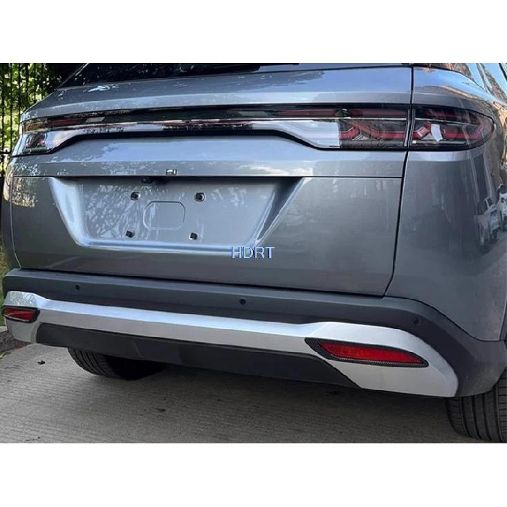 For BYD Song L DM-i 2024 + Rear Bumper Fog Light Cover Lamp Frame Car Styling Protector Decoration Accessories Exterior Sticker
