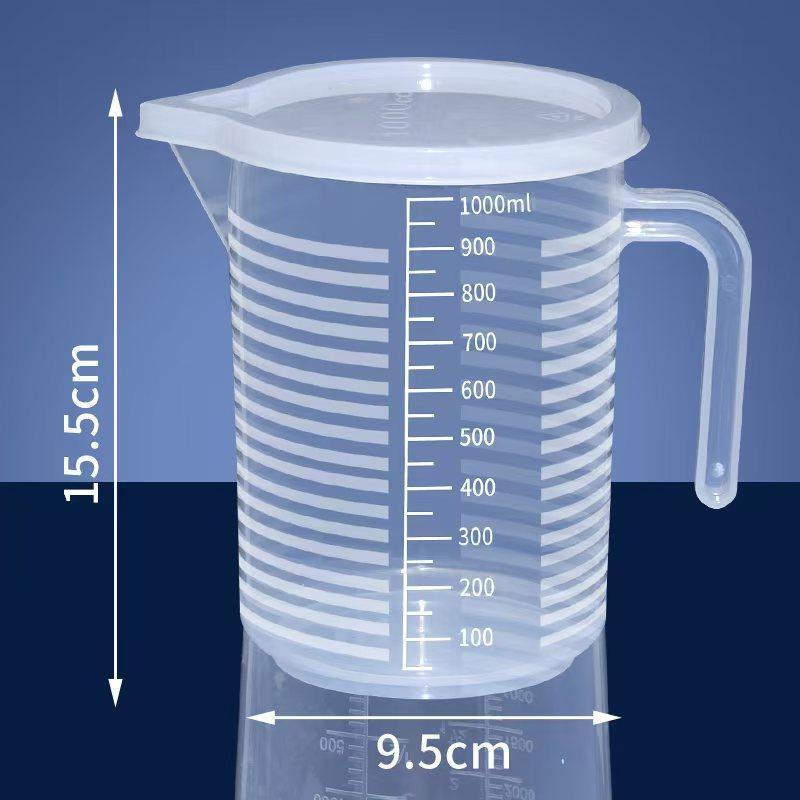 ZISIZ Heat-Resistant Plastic Measuring Cup