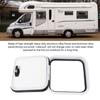 RV Compartment Hatch Cover Long Life Travel Trailer Access Door 14 X 14 Inch Horizontal or Vertical Installation for Campervan