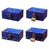 Rustics Wood Storage Box Featuring Lock Clasp For Secure Storage Of Valuables And As Home Decoration Items