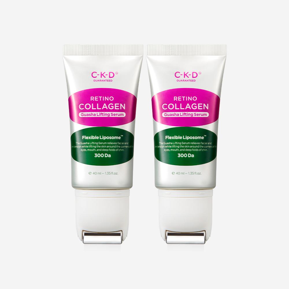CKD Retino Collagen Low Molecular Weight 300 Gua Sha Lifting Serum 40ml x 2