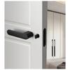 Bedroom Silent Magnetic Suction Door Lock Zinc Alloy Security Door Locks Indoor Wooden Door Handle Lockset Furniture Hardware