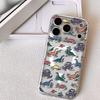Cartoon-Dinosaurier Süße Handyhülle Für iPhone 17 16 15 14 13 12 Pro Max Plus Mit Magnetischer Kristallklare Hülle Kabelloses Laden