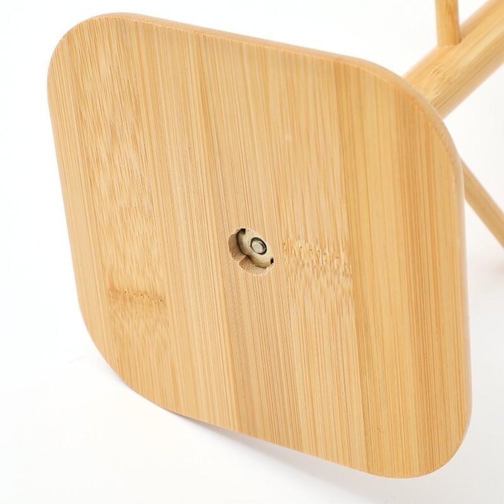 Hölzerner Kaffeetassenhalter Rutschfestes Kaffeetassenregal Robuster Tassenständer für Arbeitsplatte