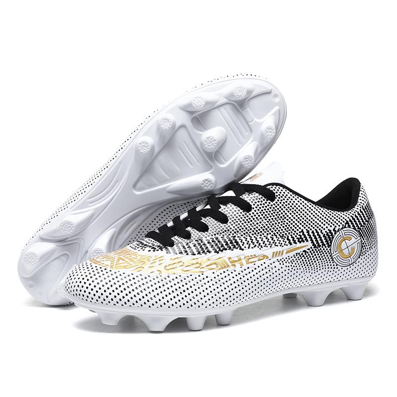Cross-border Low-top Football Shoes C Standard Long Nails Children's Game Shoes Broken Nails Football Training Shoes Soccer Shoes