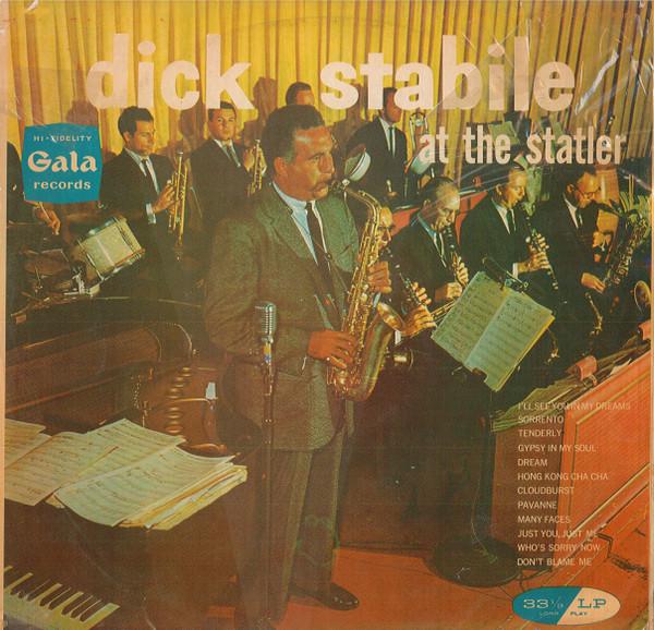 

LP Record DICK STABILE - At The Statler GLP318 Gala Records 1957 UK Jazz Used