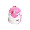 Malvys Unicorn Roz Intens Uni Glow Soft Backpack 27cm – Girls Kindergarten Gift, Plush School Bag, Easy Clean Cute Design