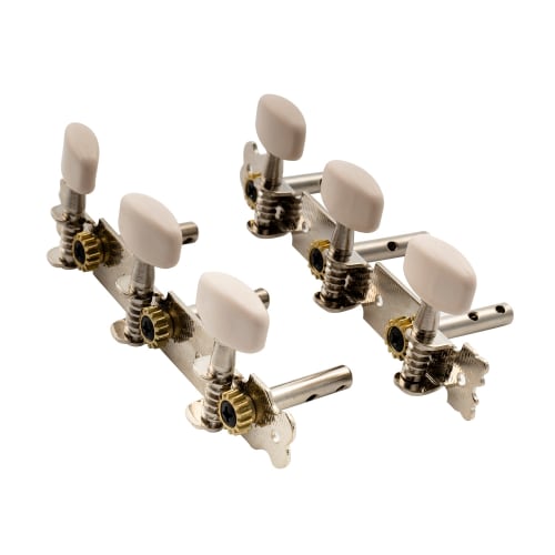 

Musiclily 3-piece Acoustic Guitar Tuner Set, Nickel