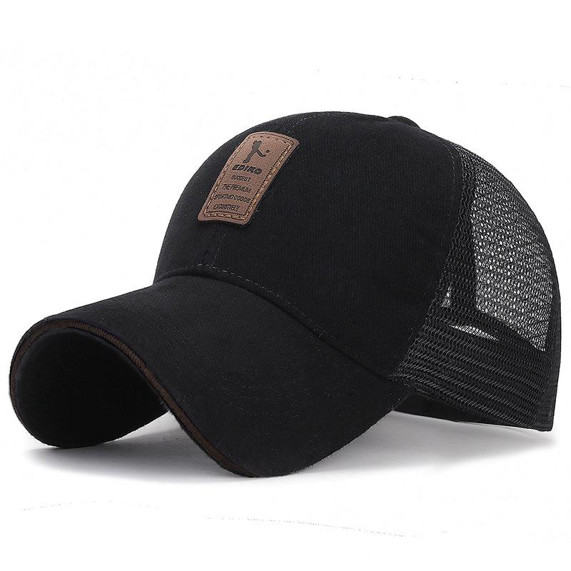 Summer Sun Protection Men's and Women's Mesh Baseball Cap for Outdoor Sports and Casual Wear