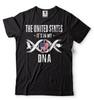 The United States T-shirt USA Heritage T-shirt American United States Patriotic