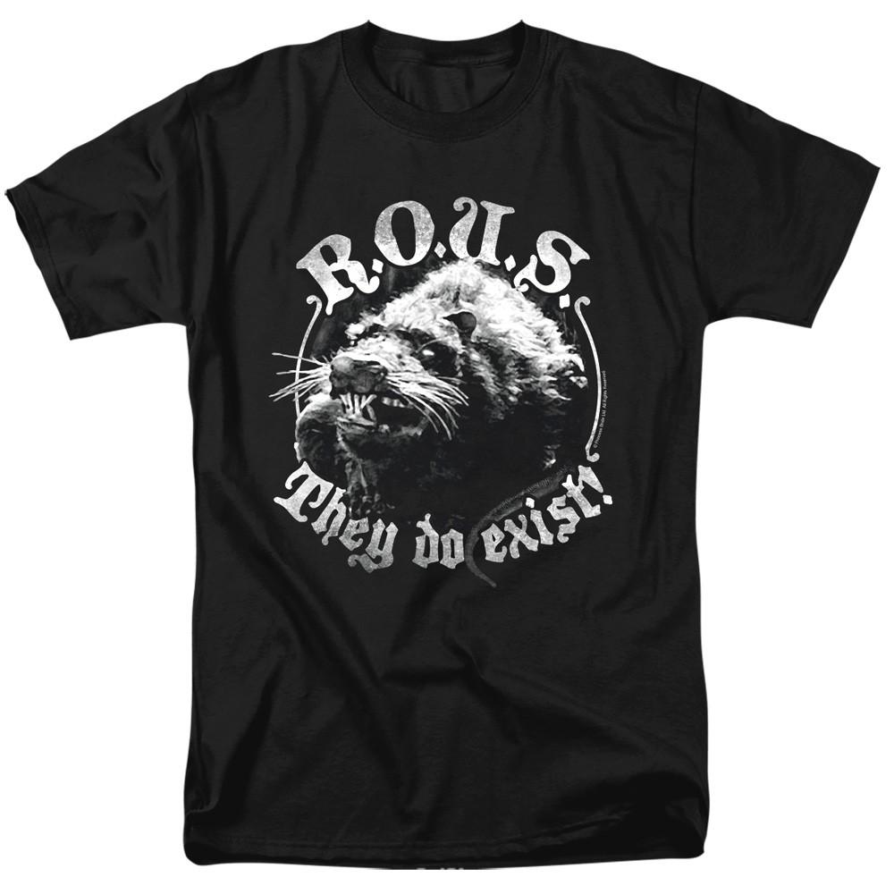 Princess Bride - They Do Exist - Adult Unisex Short Sleeve T-Shirt - Black 4XL