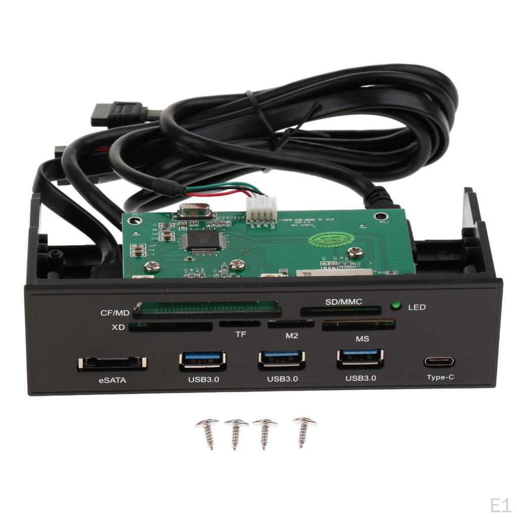 5.25" Media Dashboard Optical USB 3.0 HUB Card Reader