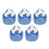 5Pcs Mahjong Wind Direction Dice East South West North Sphere Entertainment Game Dice Transparent