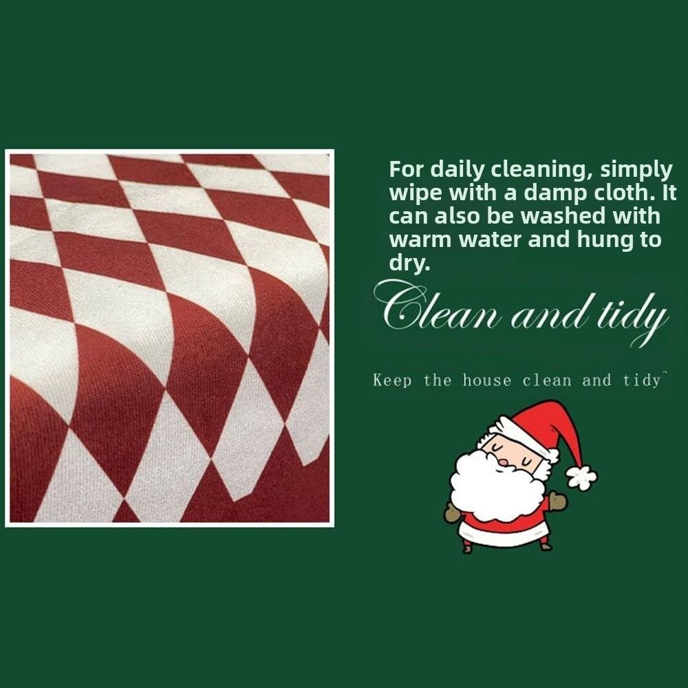 100*140cm Christmas Decorative Table Cover Thickened Tablecloth  New Year Party Supplies