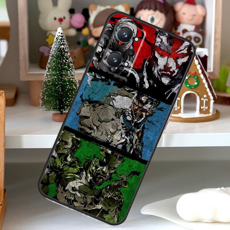 Metal Gear Solid For OPPO Realme C55 C35 C33 C31 C30 C25 C21Y C11 GT Neo 5 3T 2T Realme 10 9 11 Pro Plus Case