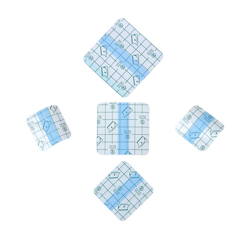 100/50pcs Medical Transparent Tape PU film Adhesive Plaster Waterproof Anti-allergic Medicinal Wound Dressing Fixation Tape