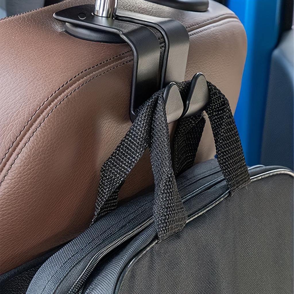 2 PCS Universal Car Seat Back Multi-Functional Hook Set - Suitable For Most Vehicles - PP Material - No Battery Required
