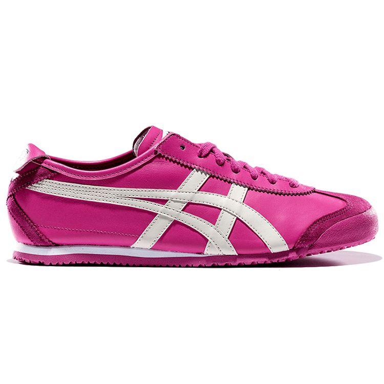 Onitsuka Tiger Mexico 66 Lightweight Comfortable Sneakers Unisex Sneakers Magenta D4J2L-1902