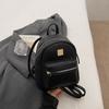 Schoolbag 1011 Spring New Women's Fashion High Aesthetic Commuter Backpack Stylish Simple Niche Vintage Single Shoulder Crossbody Bag