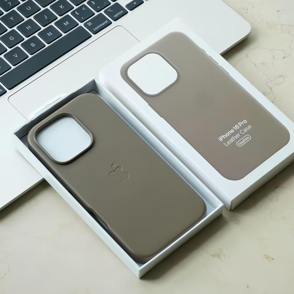 Genuine Leather iPhone 16 Pro Max Case