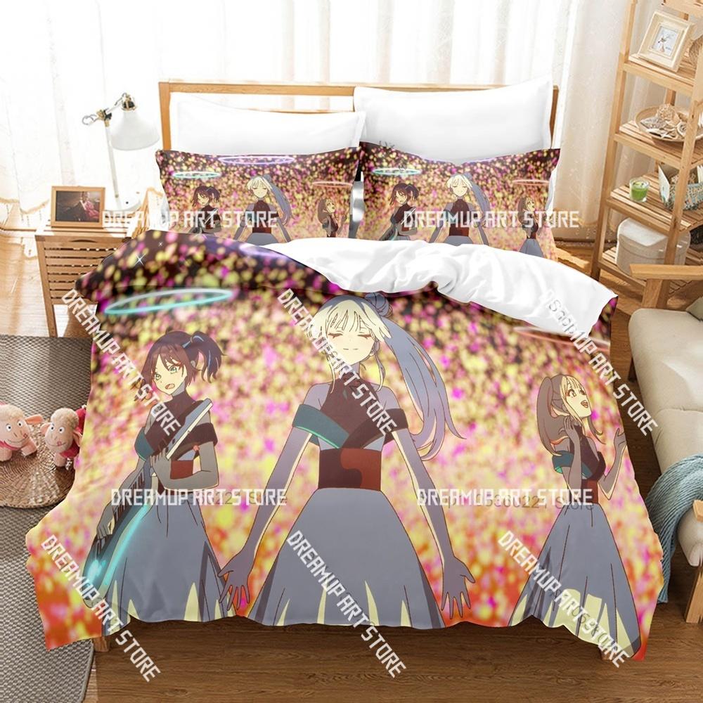 Fashion Cosmic Princess Kaguya Bedding Set Single Twin Full Queen King Size Bed Set Kids Bedroom Duvetcover Sets Bed Sheet Set