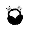 Ear Moving Panda Theme Plush EarMuffs for Women and Kids Ear Warmer Headband for Winter Christmas New Year Gifts