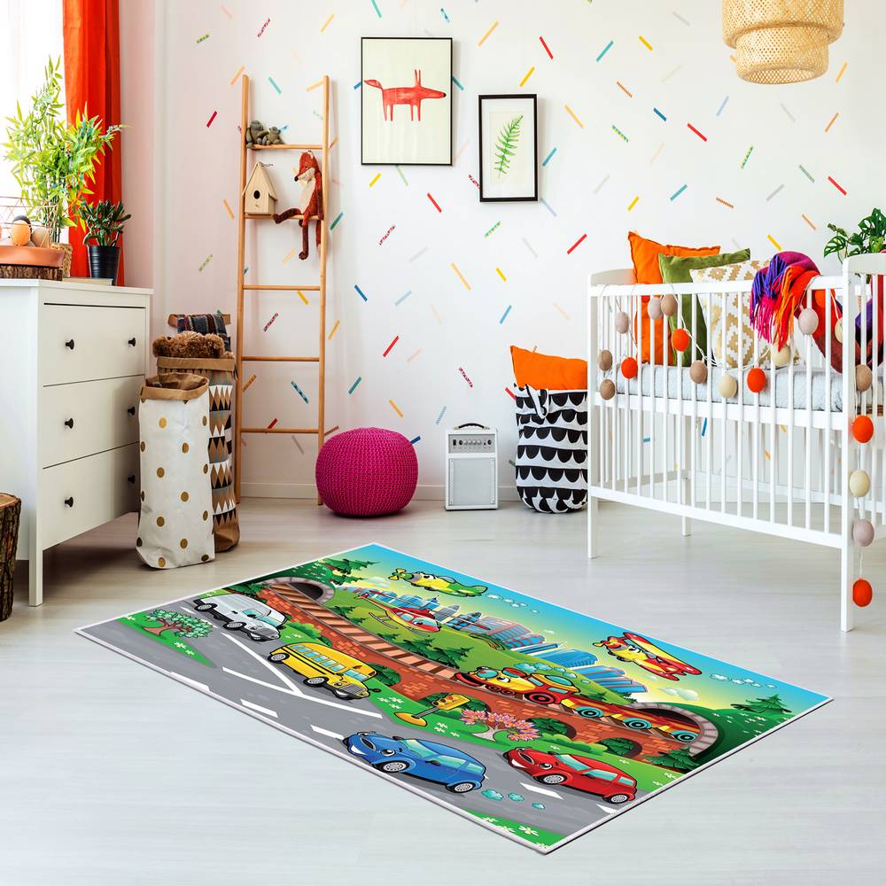 

Mosimoso Home H726 Ковер с точечной подошвой и цифровой печатью 50x80 cm
