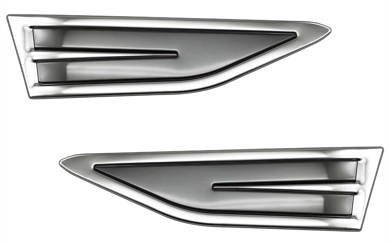 BRIGHTZ Finish Stainless Steel Fender Duct Panels for the Odyssey Hybrid Ultra-Mirror (2-Piece Set) RC4/RC5 (AIR-LOU-033)